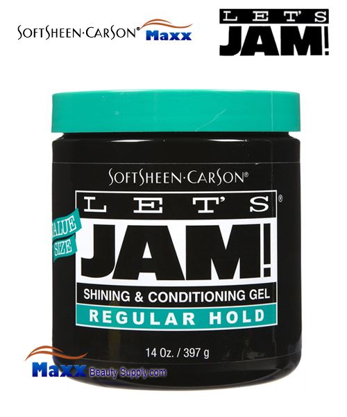 Let's Jam Shining And Conditioning Gel Regular Hold 14oz